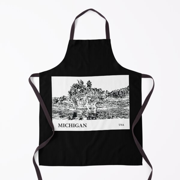 Item preview, Michigan USA designed and sold by Lakeric Cityscapes.