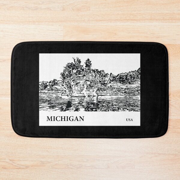 Item preview, Michigan USA designed and sold by Lakeric Cityscapes.