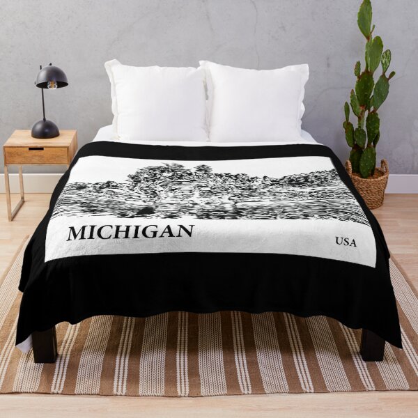 Item preview, Michigan USA designed and sold by Lakeric Cityscapes.
