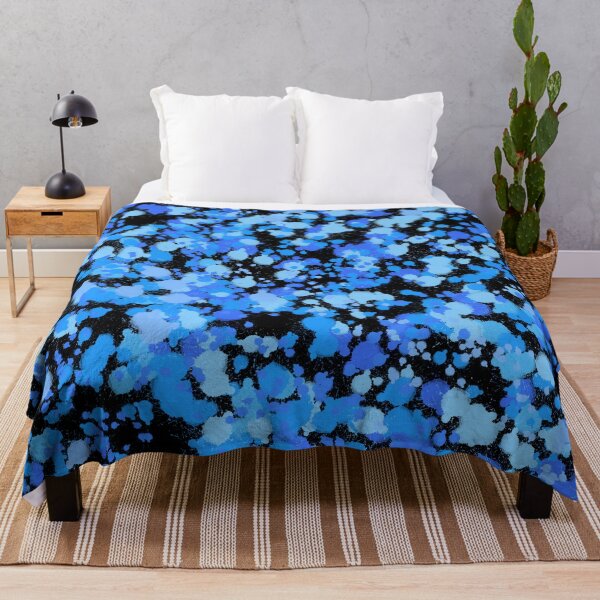 Item preview, Paint Splatters - Blue designed and sold by RedLeafPine.