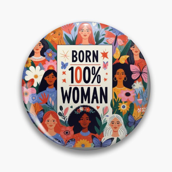 Item preview, BORN 100% WOMAN designed and sold by JoyPhotoArt.