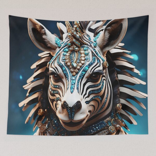 Item preview, Unique Zebra Design - "Rhythm & Rhinestones" by LaLi Designs designed and sold by LaLi-Designs.