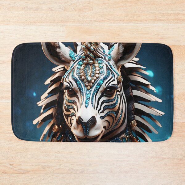 Item preview, Unique Zebra Design - "Rhythm & Rhinestones" by LaLi Designs designed and sold by LaLi-Designs.