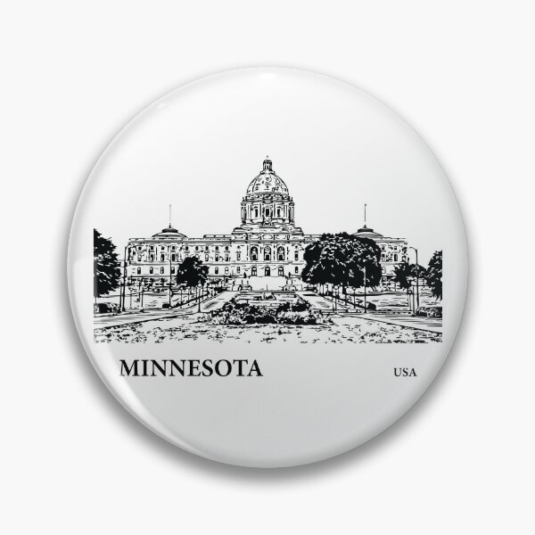 Item preview, Minnesota State USA designed and sold by Lakeric Cityscapes.