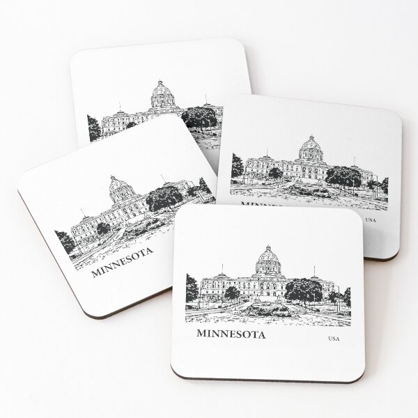 Item preview, Minnesota State USA designed and sold by Lakeric Cityscapes.