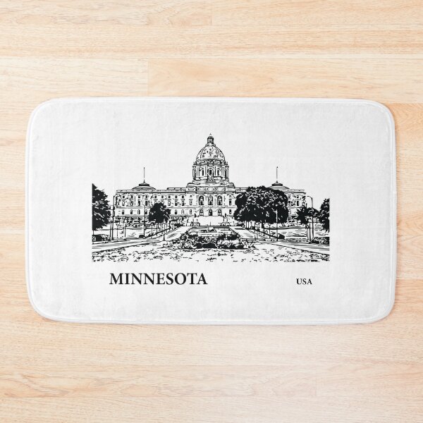 Item preview, Minnesota State USA designed and sold by Lakeric Cityscapes.
