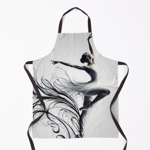 Item preview, Ballerina in calligraphy style designed and sold by bernhagen.