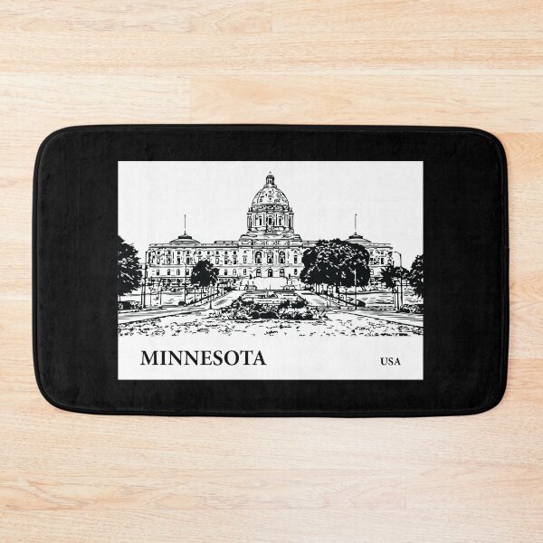 Item preview, Minnesota State USA designed and sold by Lakeric Cityscapes.