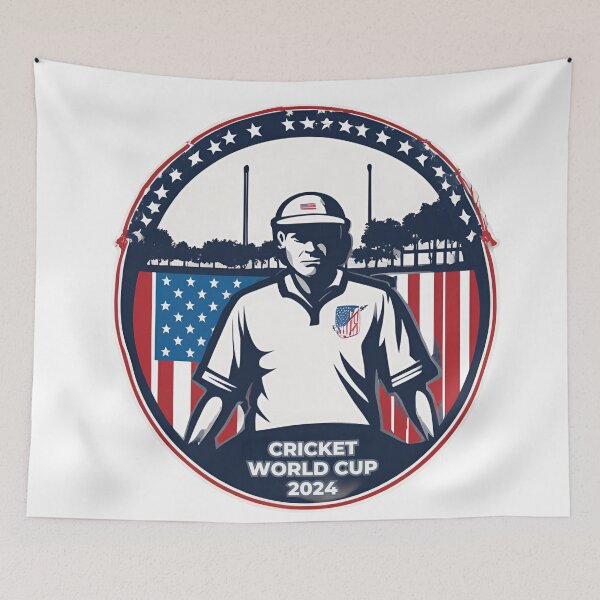Item preview, Cricket World Cup 2024, East Meadow, Eisenhower Park NY designed and sold by FitEnvy.