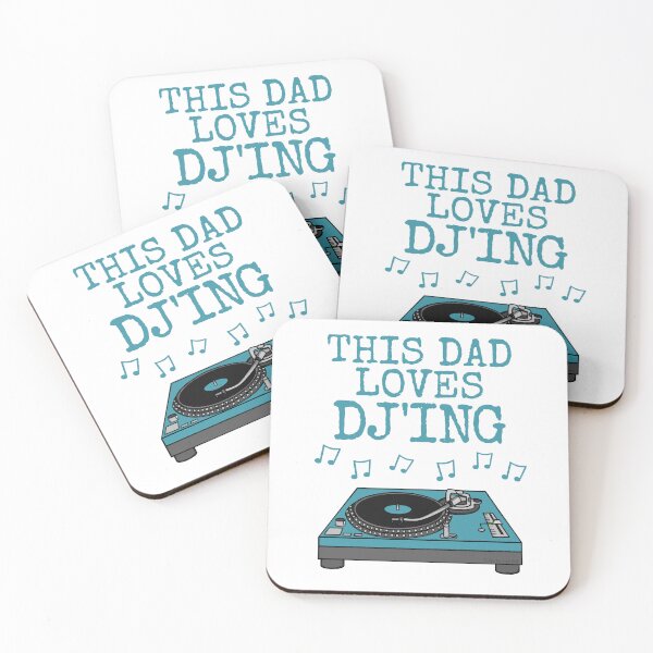 Item preview, This Dad Loves DJ'ing, DJ Musician Father's Day designed and sold by doodlerob.