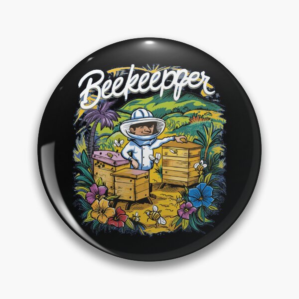 Item preview, Beekeeper harvesting honey designed and sold by desinganddecor.