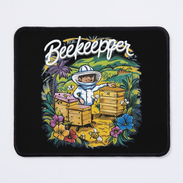 Item preview, Beekeeper harvesting honey designed and sold by desinganddecor.