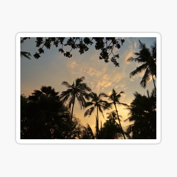 Item preview, Palm Silhouettes At Sunset - Kenya Africa designed and sold by exploramum.