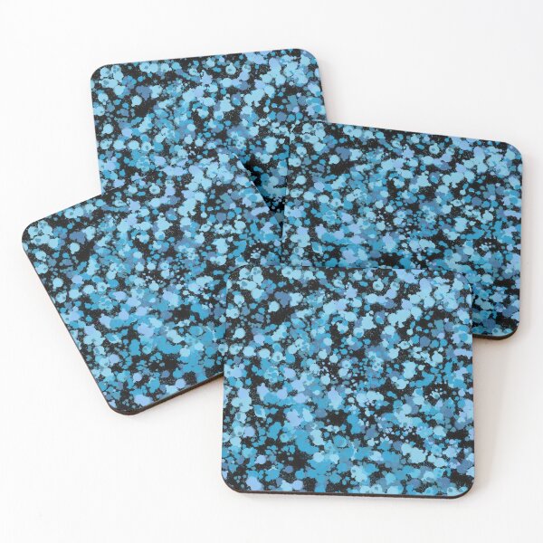 Item preview, Paint Splatters - Cyan designed and sold by RedLeafPine.