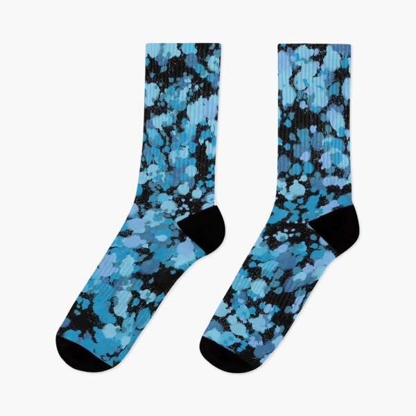 Item preview, Paint Splatters - Cyan designed and sold by RedLeafPine.