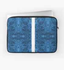 Blue Pattern Laptop Sleeve