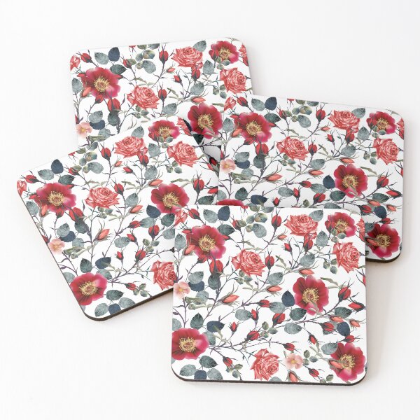 Item preview, Vintage red roses classic style designed and sold by FleurDesign.