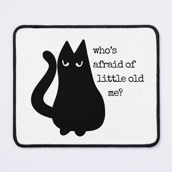 Item preview, Who's Afraid of Little Old Me? TTPD Black Cat designed and sold by PennyLoafer.