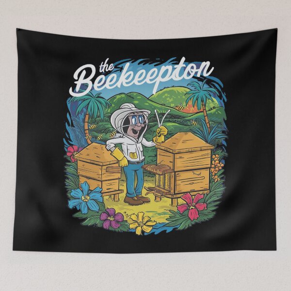 Item preview, Beekeeper harvesting honey designed and sold by desinganddecor.
