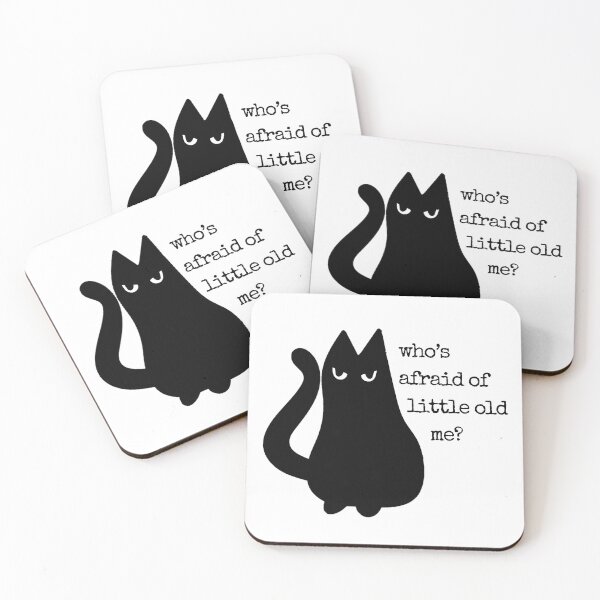 Item preview, Who's Afraid of Little Old Me? TTPD Black Cat designed and sold by PennyLoafer.