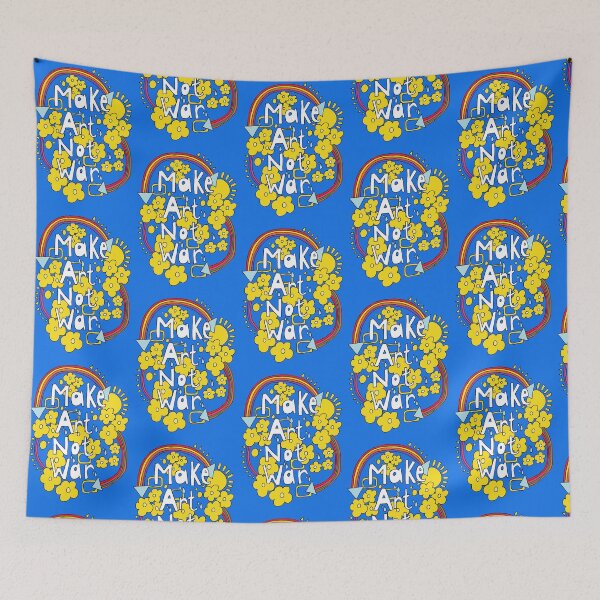 Item preview, Make Art Not War designed and sold by Kezylou.