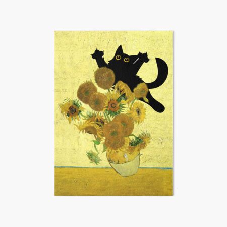Artikel-Vorschau von Vincent Van Gogh, Blumen Katze, designt und verkauft von AgevTor.