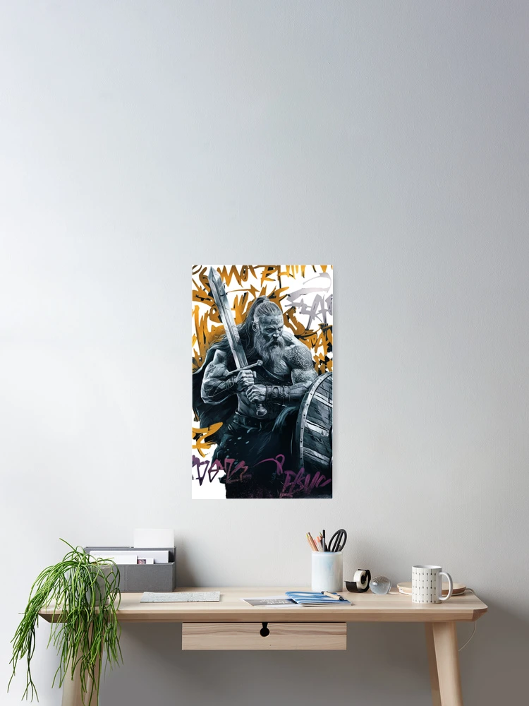 Thumbnail 2 of 3, Poster, Viking designed and sold by Rade85.