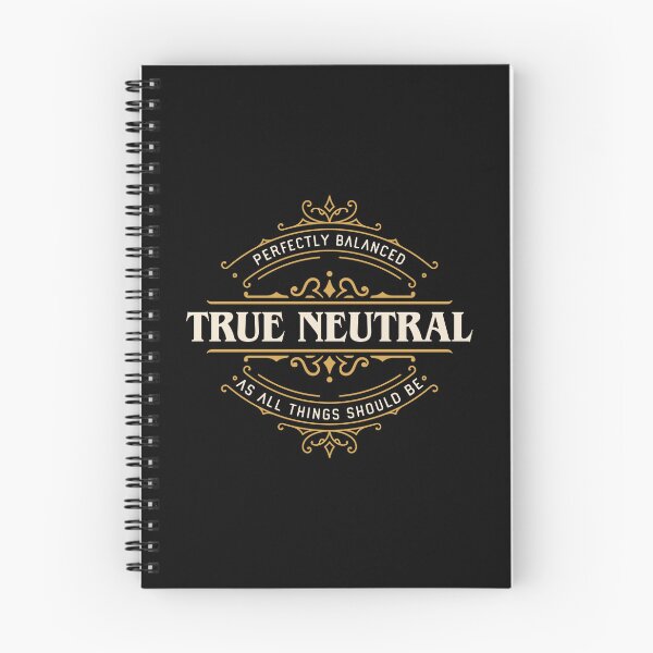 Item preview, True Neutral Funny Tabletop RPG Alignment designed and sold by pixeptional.