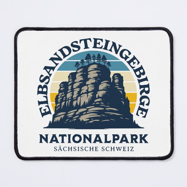 Item preview, Saxon Switzerland National Park Elbe Sandstone Mountains Climbing Hiking Biking designed and sold by Infinitee8hirts.