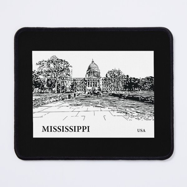 Item preview, Mississippi State USA designed and sold by Lakeric Cityscapes.