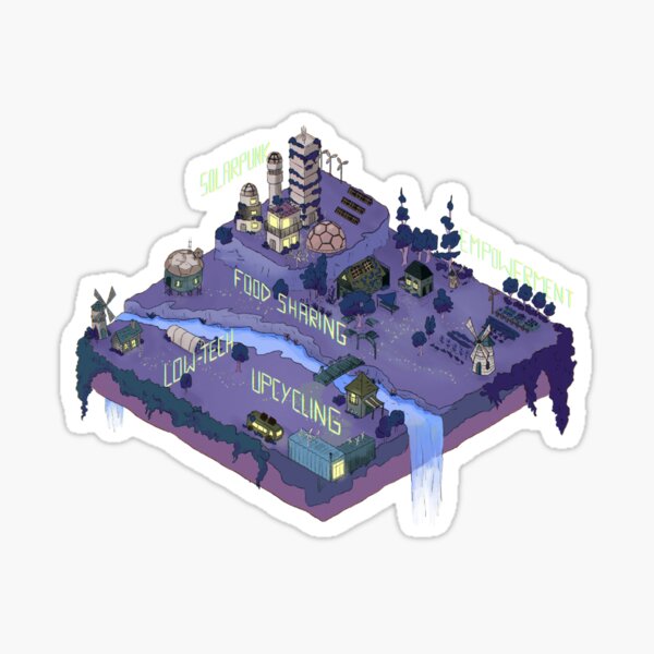 Eco-Town - Côté Z Sticker