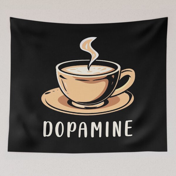Item preview, Dopamine coffee happiness hormone dopamine booster designed and sold by Szkicerka.