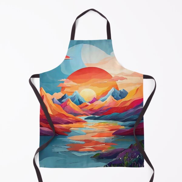Item preview, Abstract Sunset Art designed and sold by Obsidian Ink by Wilshire.