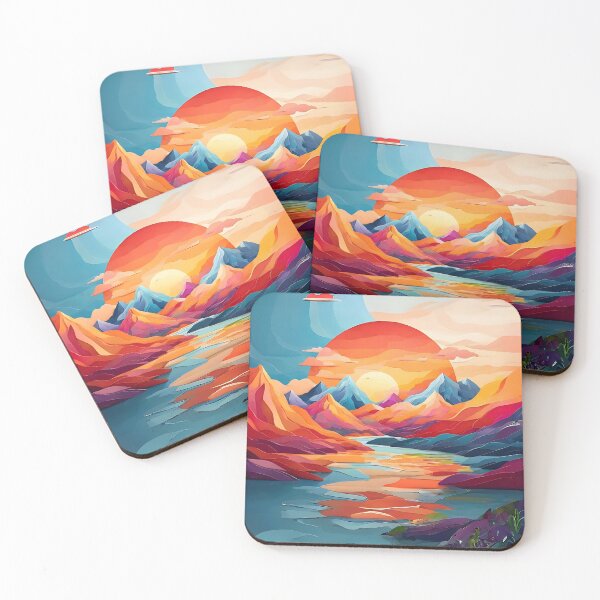 Item preview, Abstract Sunset Art designed and sold by Obsidian Ink by Wilshire.
