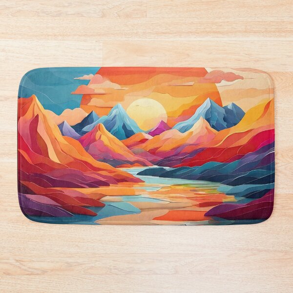 Item preview, Abstract Sunset Art designed and sold by Obsidian Ink by Wilshire.