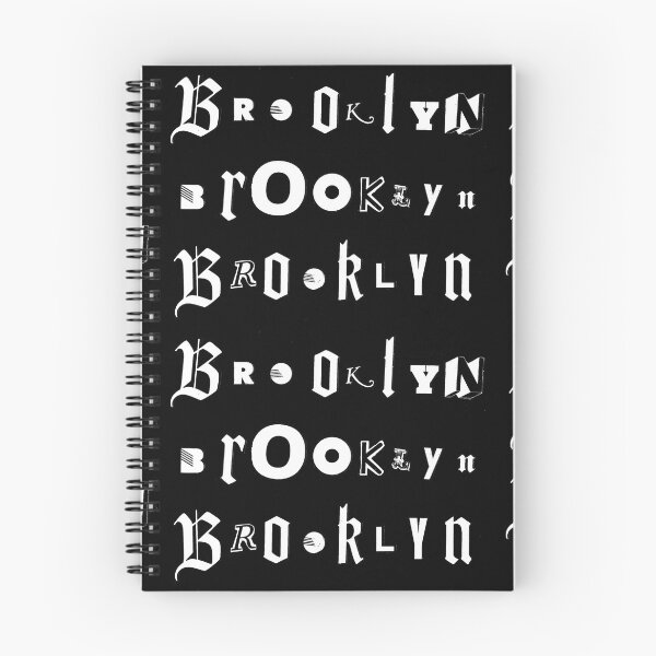 Item preview, BROOKLYN Type Art Collage designed and sold by PopFanShop!.