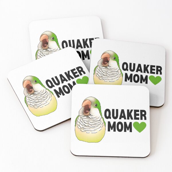 Item preview, Screaming Green Quaker "Quaker Mom" designed and sold by LittleBeaksArt.