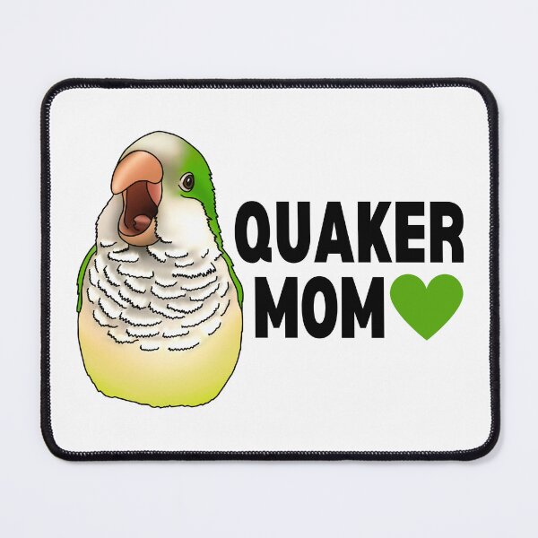 Item preview, Screaming Green Quaker "Quaker Mom" designed and sold by LittleBeaksArt.