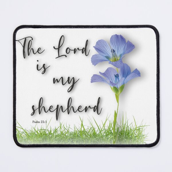 Item preview, Bible verse Psalm 23:1 designed and sold by Noo_bodi.