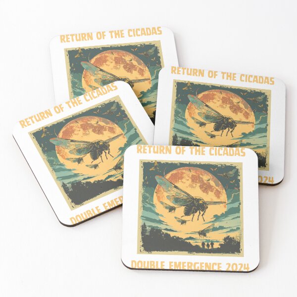 Item preview, Return of the cicadas 2024 designed and sold by Beyond Tees.