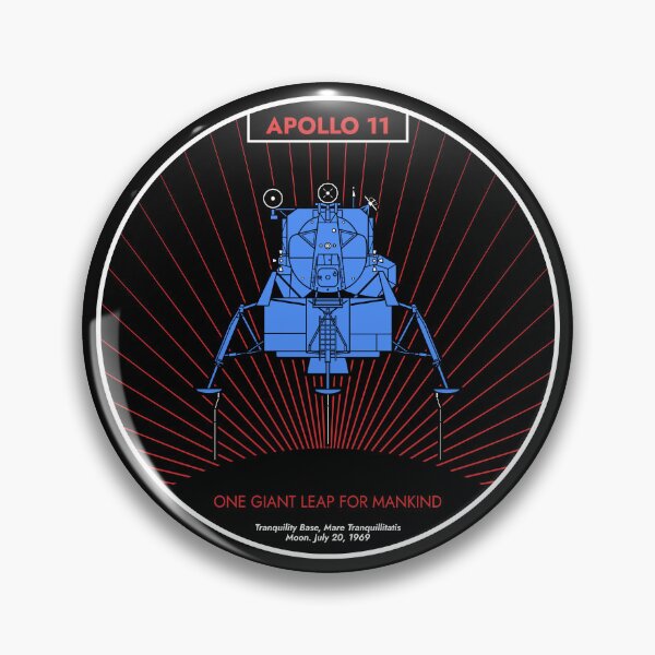 Item preview, Apollo 11. One Giant Leap for Mankind (Pop) designed and sold by BGALAXY.