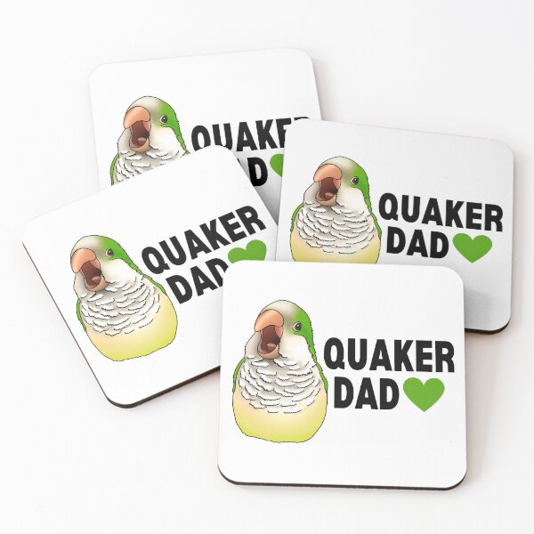 Item preview, Screaming Green Quaker "Quaker Dad" designed and sold by LittleBeaksArt.