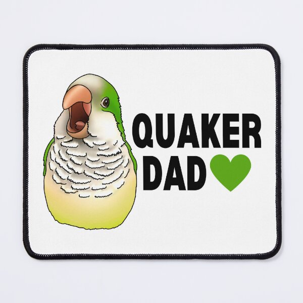 Item preview, Screaming Green Quaker "Quaker Dad" designed and sold by LittleBeaksArt.