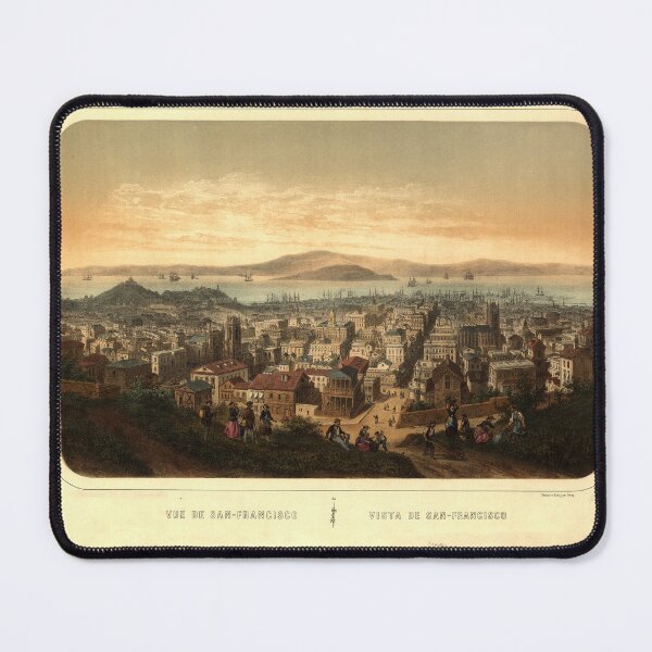 Item preview, San Francisco, California (1860) designed and sold by allhistory.