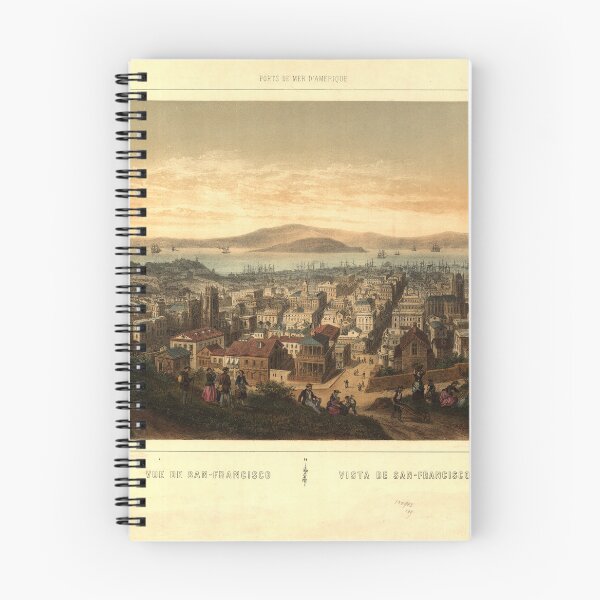 Item preview, San Francisco, California (1860) designed and sold by allhistory.
