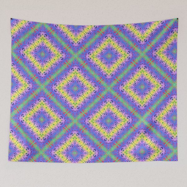 Item preview, colorful fancy flourishes designed and sold by chambergambit.