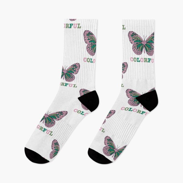 Item preview, Colorful purple green butterfly  designed and sold by Fransyn.