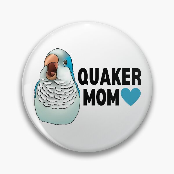 Item preview, Screaming Blue Quaker "Quaker Mom" designed and sold by LittleBeaksArt.