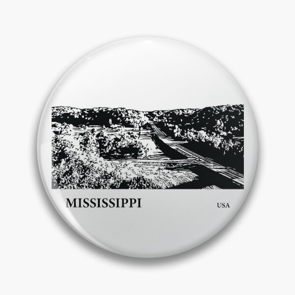 Item preview, Mississippi USA designed and sold by Lakeric Cityscapes.