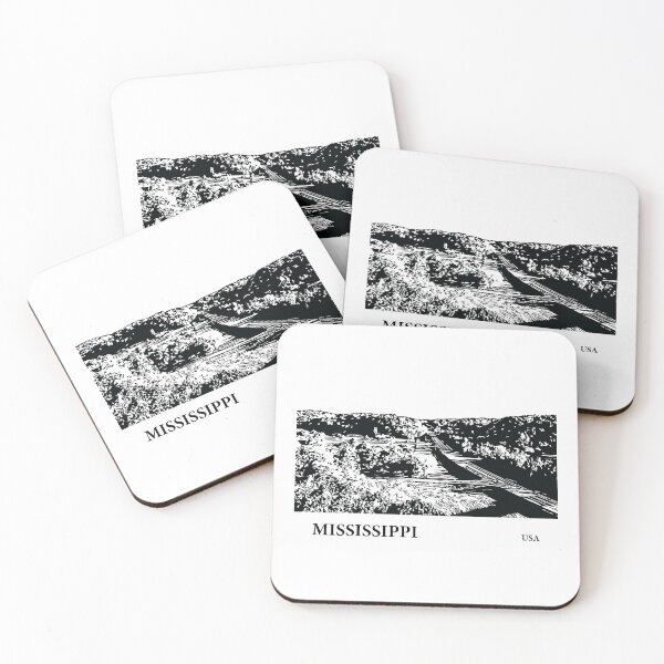 Item preview, Mississippi USA designed and sold by Lakeric Cityscapes.